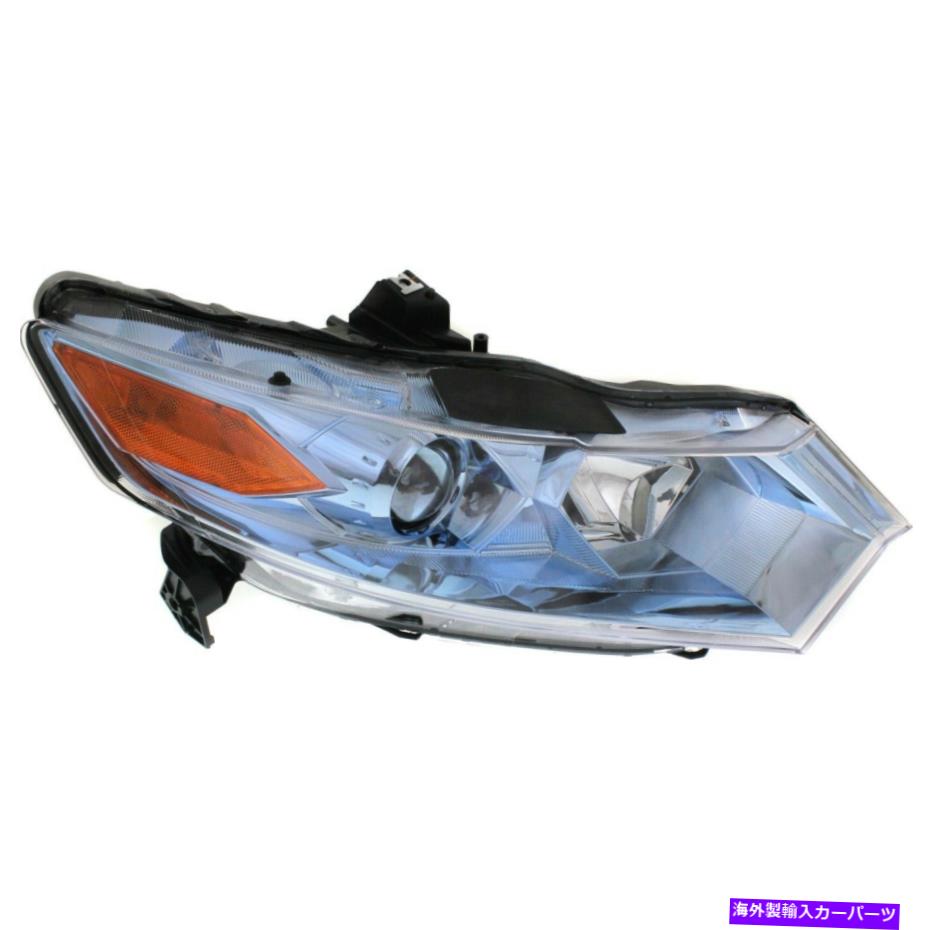 USヘッドライト 2012年2013年2013年2013年2014年2013年2014年ホンダ洞察力 Headlight For 2012 2013 2014 Honda Insight Right With Bulb and Wiring Harness【並行輸入品】