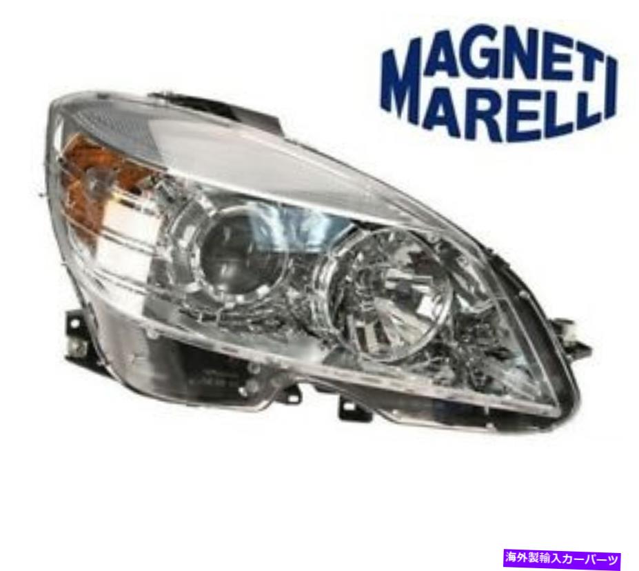 USヘッドライト ベンツW204のための乗客右マレリのハロゲンヘッドライトヘッドランプコードP37 Passenger Right Marelli Halogen Headlight Headlamp for Benz W204 No Code P37【並行輸入品】