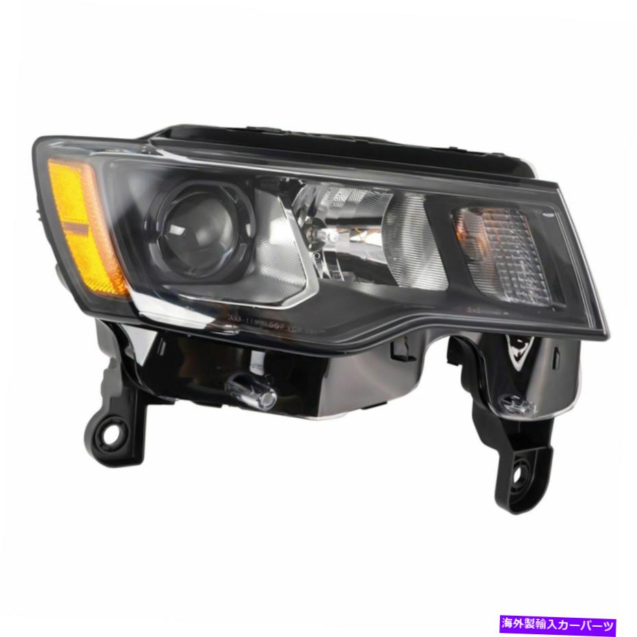 USヘッドライト グランドチェロキーSUV用ブラックハウジングの旅客RH付きハロゲンヘッドライトランプ Halogen Headlight Lamp with Black Housing Passenger RH for Grand Cherokee SUV【並行輸入品】｜Us Custom Parts Shop USDM