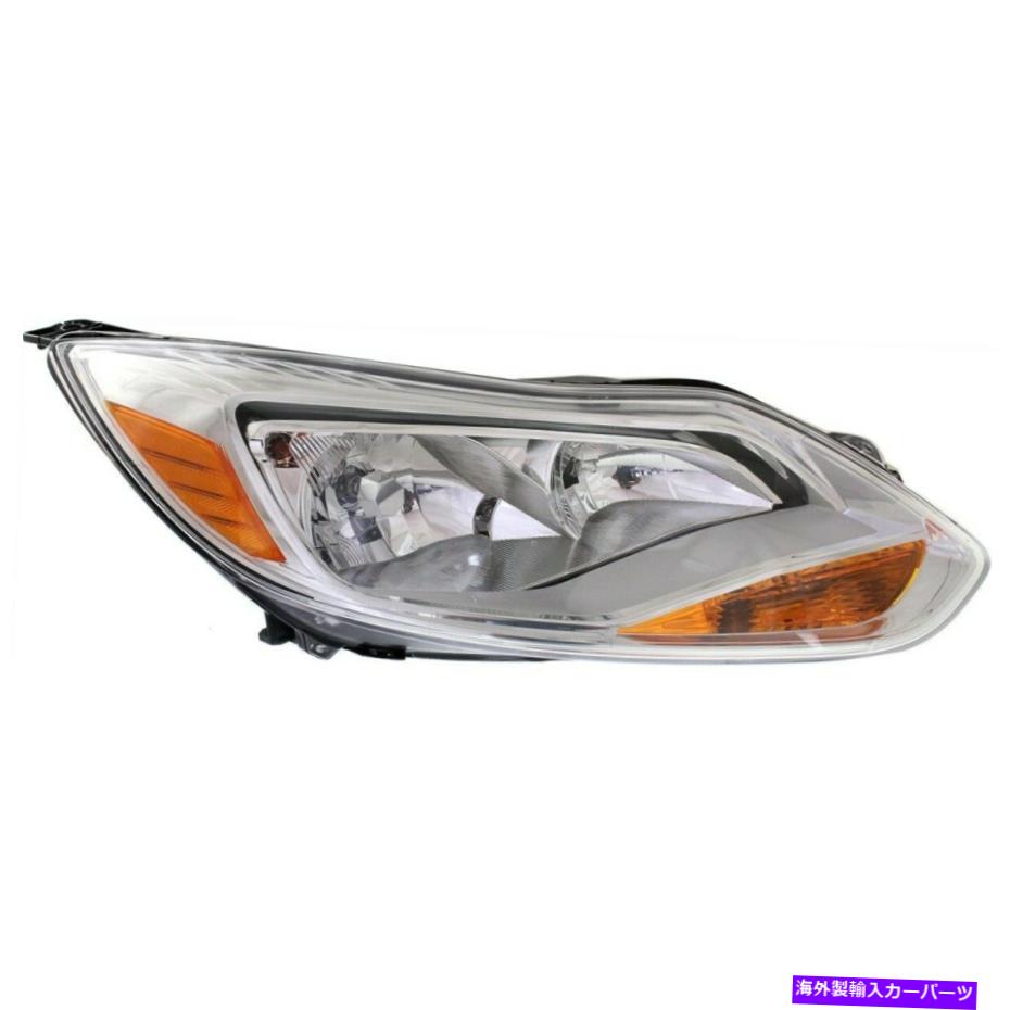 USヘッドライト 2012-2014フォードフォーカスS SE SE SELモデルハッチバックまたはセダン右 Headlight For 2012-2014 Ford Focus S SE SEL Models Hatchback or Sedan Right【並行輸入品】