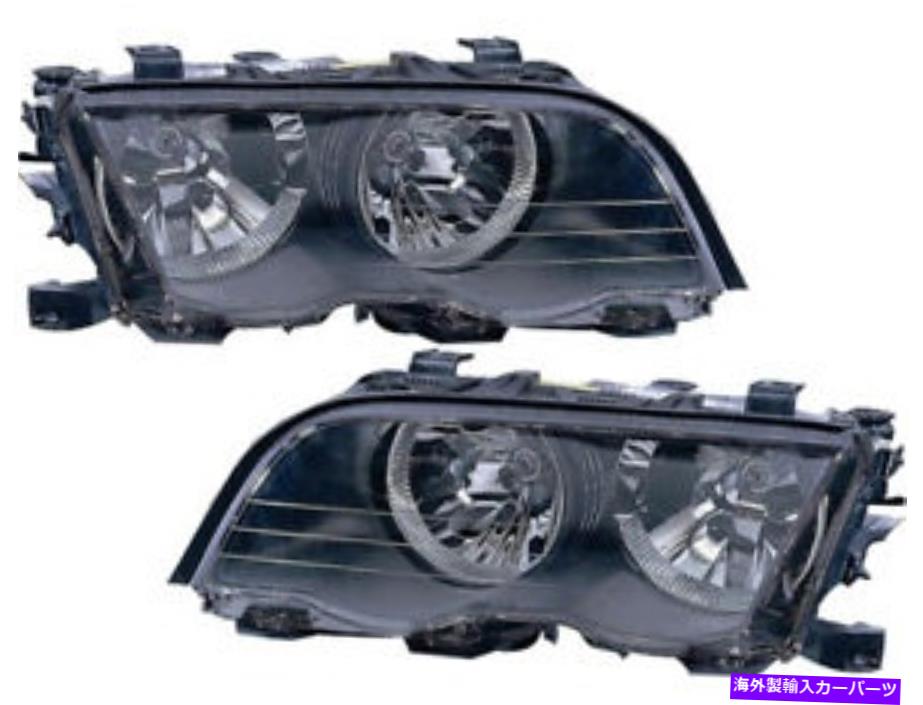 USヘッドライト 1999年のヘッドライト交換セット - 2001 E46セダンドライバー旅客ペア Headlight Replacement Set for 1999 - 2001 E46 Sedan Driver Passenger Pair【並行輸入品】｜Us Custom Parts Shop USDM
