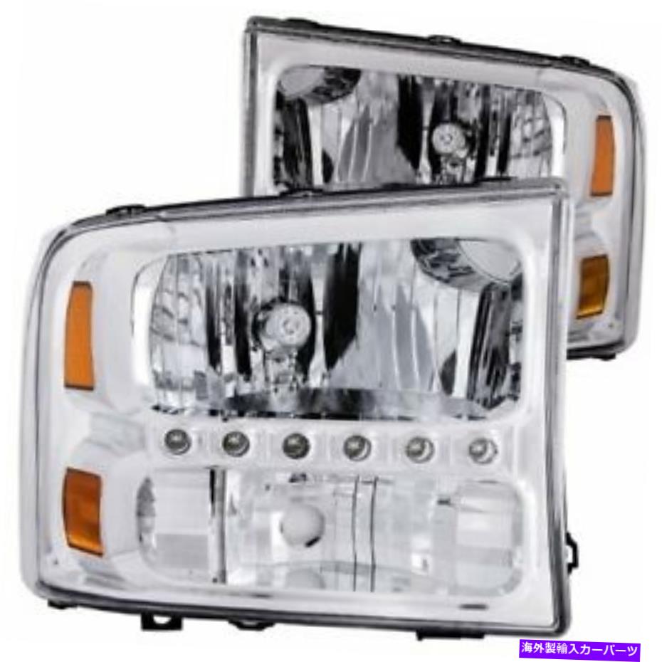 USヘッドライト LEDストリップヘッドライトアセンブリ付きANZO USA 111088フォードクリスタルクリア - （販売中 Anzo USA 111088 Ford Crystal Clear With LED Strip Headlight Assembly - (Sold in【並行輸入品】｜Us Custom Parts Shop USDM 52,883円