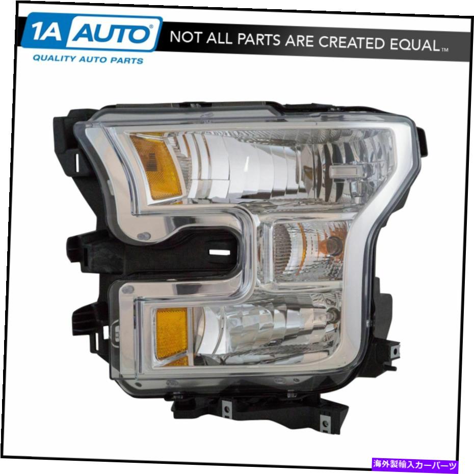 USヘッドライト フォードF-150ピックアップトラック用ハロゲンヘッドライトヘッドランプアセンブリドライバ側LH Halogen Headlight Headlamp Assembly Driver Side LH for Ford F-150 Pickup Truck【並行輸入品】
