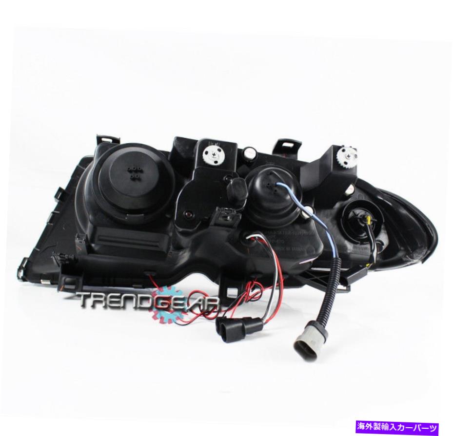 USヘッドライト 1999-2001 BMW E46 3シリーズ4DR Halo LEDプロジェクターヘッドライトブラック/アンバーコーナー 1999-2001 BMW E46 3-SERIES 4DR HALO LED PROJECTOR HEADLIGHTS BLACK/AMBER CORNER【並行輸入品】｜Us Custom Parts Shop USDM