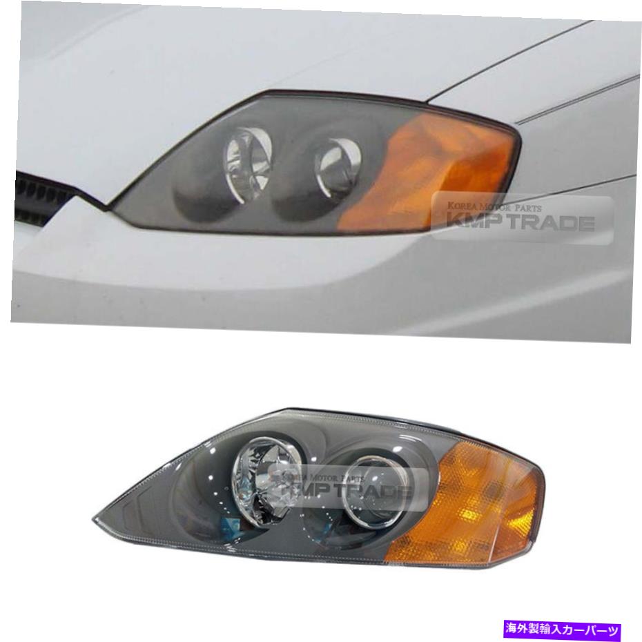 USヘッドライト Hyundai 2002-04 Tiburon TuscaniのためのOEMフロントヘッドライトランプブラックLH Assy OEM Front Head Light Lamp Black LH Assy For HYUNDAI 2002-04 Tiburon Tuscani【並行輸入品】