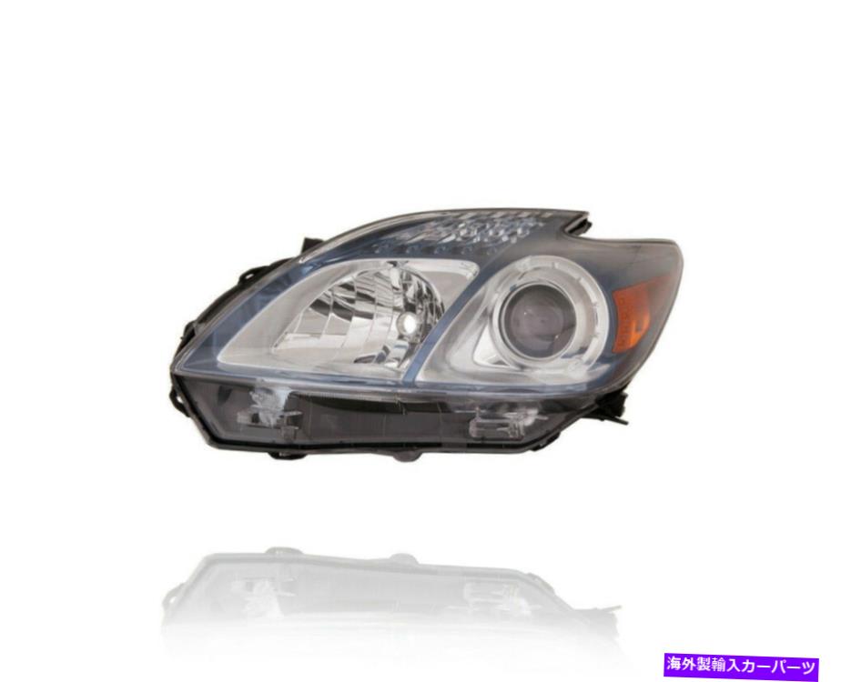 USヘッドライト 12-15トヨタプリウスプラグイン/ ADVハロゲンのためのHeadlight Depo Left Capa 8117047550 Headlight DEPO For 12-15 Toyota Prius Plugin/Adv Halogen Left CAPA 8117047550【並行輸入品】｜Us Custom Parts Shop USDM
