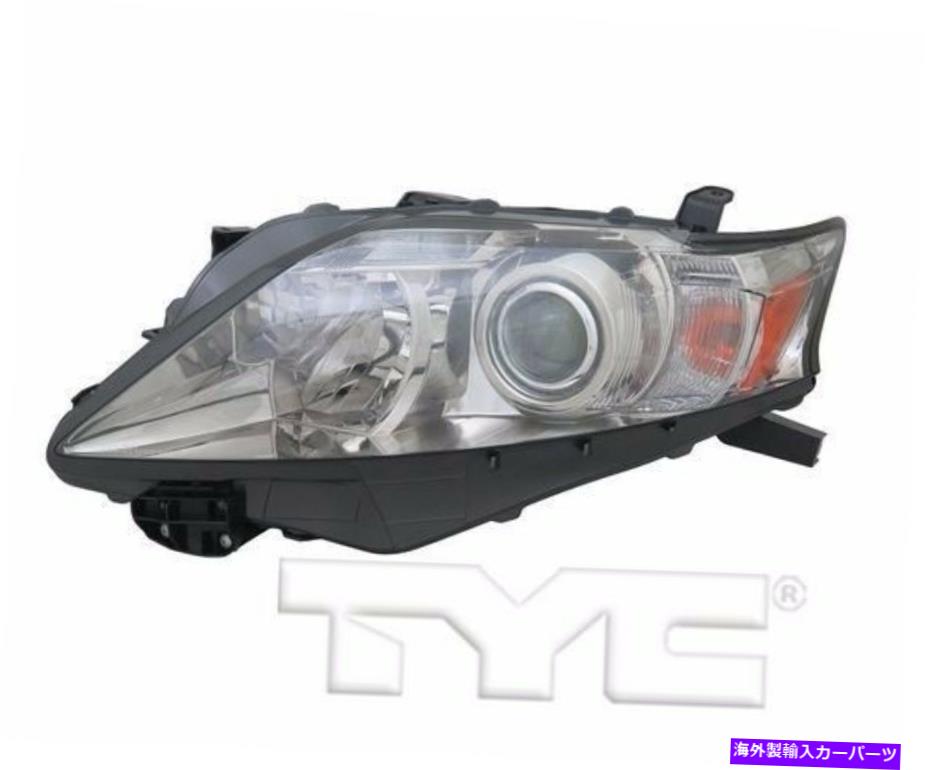 USヘッドライト Lexus RX350カナダのためのTYC NSF左サイドハロゲンヘッドライト2010-2012モデル TYC NSF Left Side Halogen Headlight For Lexus RX350 Canada Built 2010-2012 Model【並行輸入品】