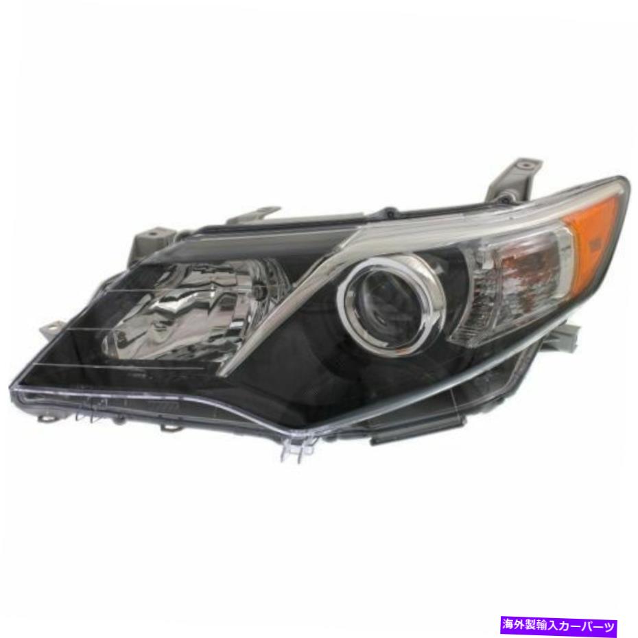USヘッドライト TO2502212C 12-14トヨタカムリーカーパドライバサイドのヘッドライト TO2502212C Headlight for 12-14 Toyota Camry CAPA Driver Side【並行輸入品】