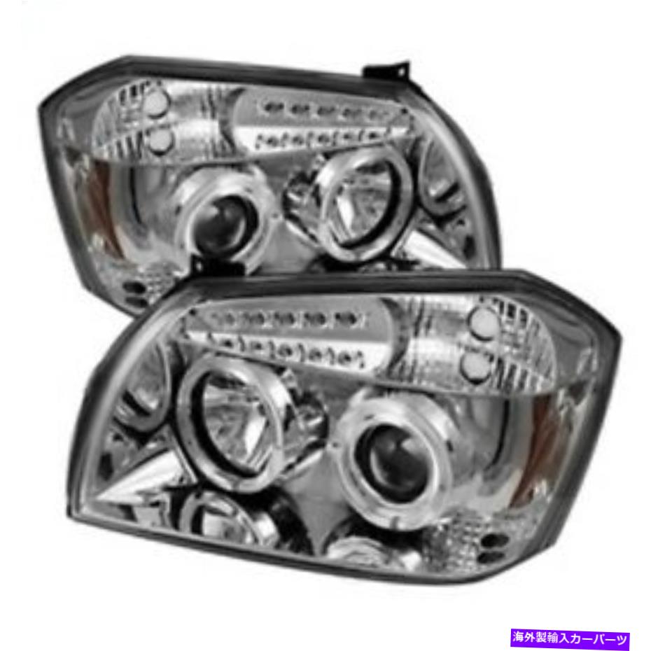 USヘッドライト ヘッドライトセット-HALO LEDプロジェクターヘッドライトSpyder Auto 5009883 Headlight Set-Halo Led Projector Headlights SPYDER AUTO 5009883【並行輸入品】