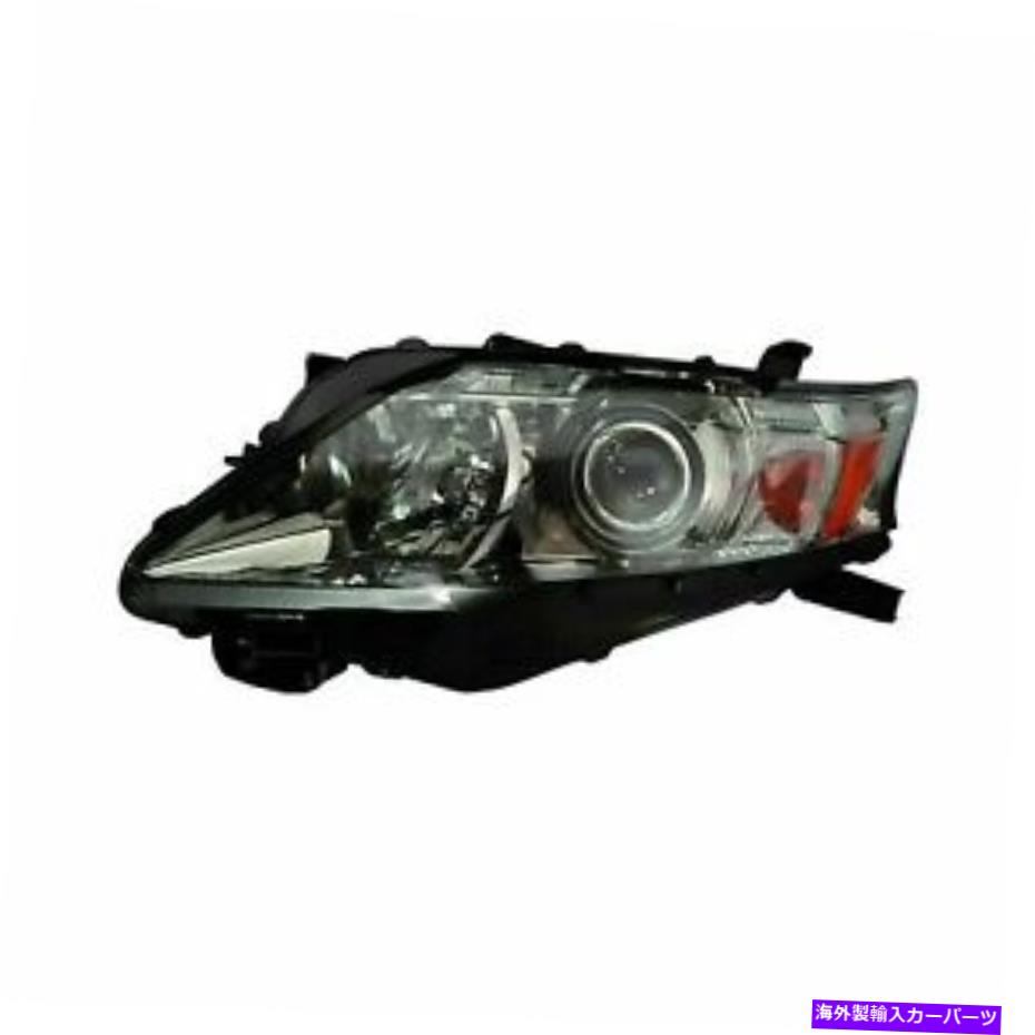 USヘッドライト ドライバー左LHヘッドランプアセンブリハロゲンアメリカビルドフィット2010 2012 Lexus RX350 Driver Left LH Headlamp Assembly Halogen USA Built fits 2010 2012 Lexus RX350【並行輸入品】 52,883円