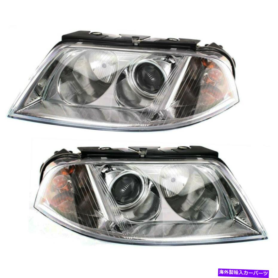 USヘッドライト ヘッドライトランプVW VW2502118、VW2503118 LH&RH PASSAT 01-05の左右 Headlight Lamp Left-and-Right for VW VW2502118, VW2503118 LH & RH Passat 01-05【並行輸入品】