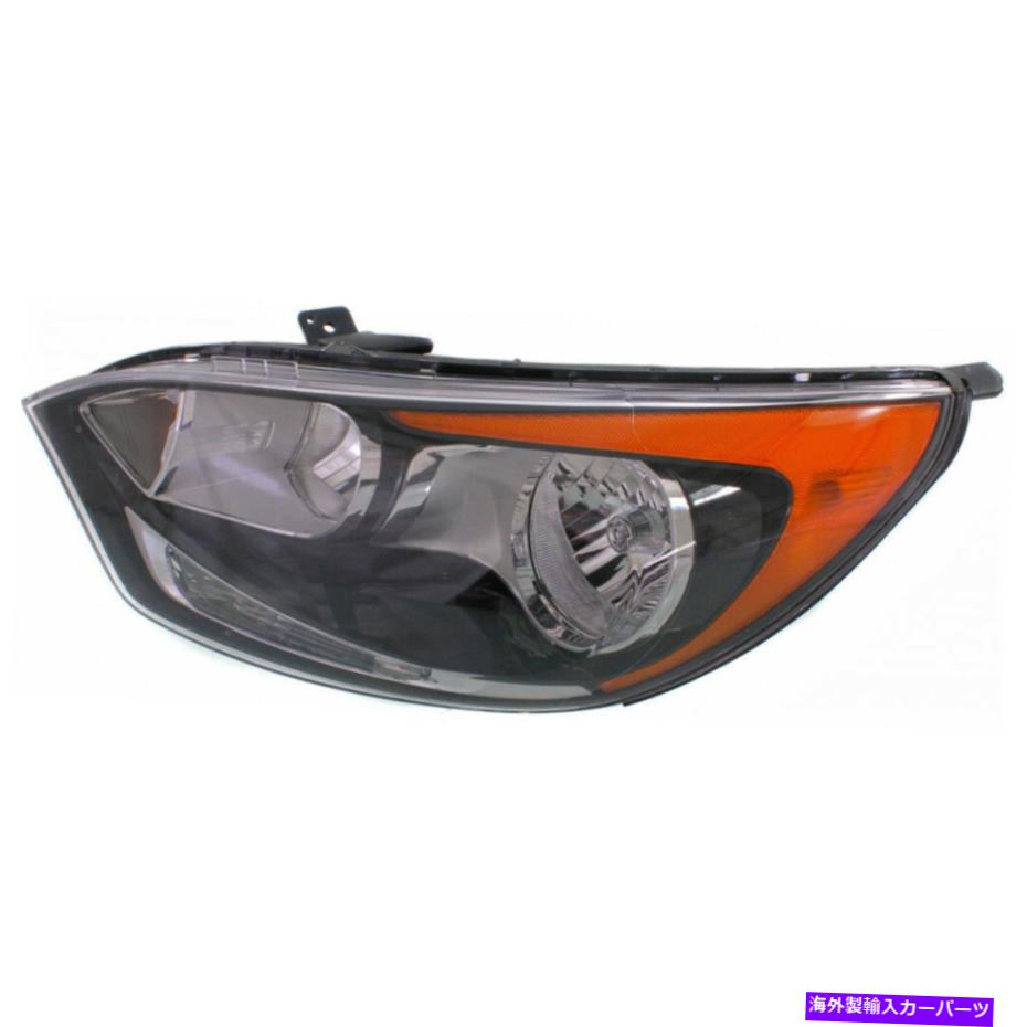 USヘッドライト Kia Rio Headlight 2012-2017のためのドライバーサイドハロゲンKI2502154 921011w340 For Kia Rio Headlight 2012-2017 Driver Side Halogen KI2502154 | 921011W340【並行輸入品】