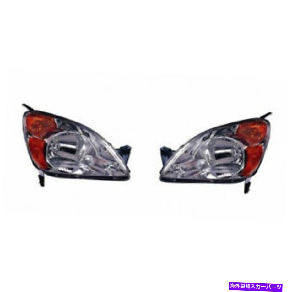 USヘッドライト ホンダCR-Vヘッドライトユニット2002 2003 2004ペアLHおよびRHサイドHO2518104 For Honda CR-V Headlight Unit 2002 2003 2004 Pair LH and RH Side HO2518104【並行輸入品】｜Us Custom Parts Shop USDM