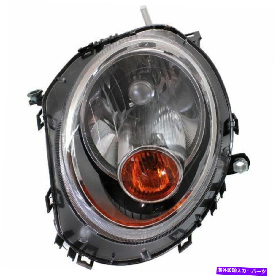 USヘッドライト Mini Cooper 2007-2015のための新しいMC2502105C Capaの運転者側のヘッドライト New MC2502105C CAPA Driver Side Headlight for Mini Cooper 2007-2015【並行輸入品】
