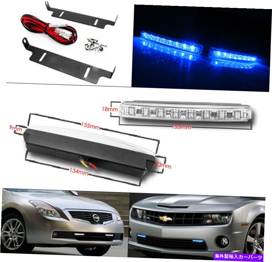 USヘッドライト 2006-2009充電器BLKプロジェクターHalo LEDヘッドライト+ローガグラフト+青いDRL FOR 2006-2009 CHARGER BLK PROJECTOR HALO LED HEADLIGHT+LOWER FOG LAMP+BLUE DRL【並行輸入品】