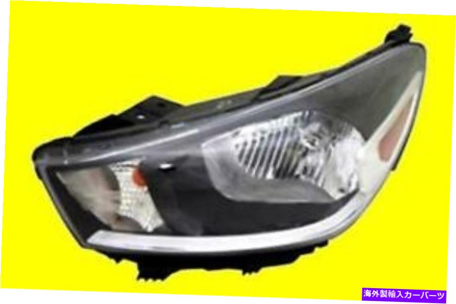 USヘッドライト Kia Rio 2018-2020 |のための左ハロゲンヘッドライト92101H9000 KI2502220 Left HALOGEN HEAD LIGHT for KIA RIO 2018-2020 | 92101H9000 KI2502220【並行輸入品】