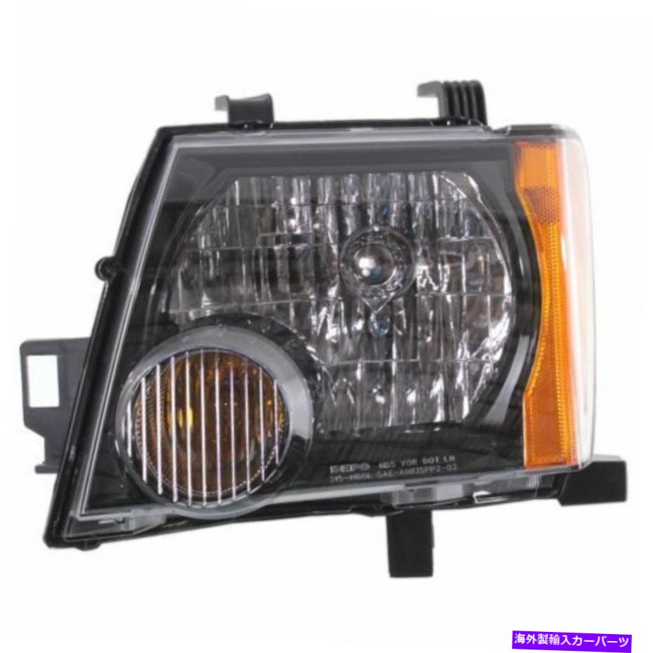 USヘッドライト ニュー2502189C Capaドライバ側ヘッドライト日産Xterra 2009-2015 New NI2502189C CAPA Driver Side Headlight for Nissan Xterra 2009-2015【並行輸入品】