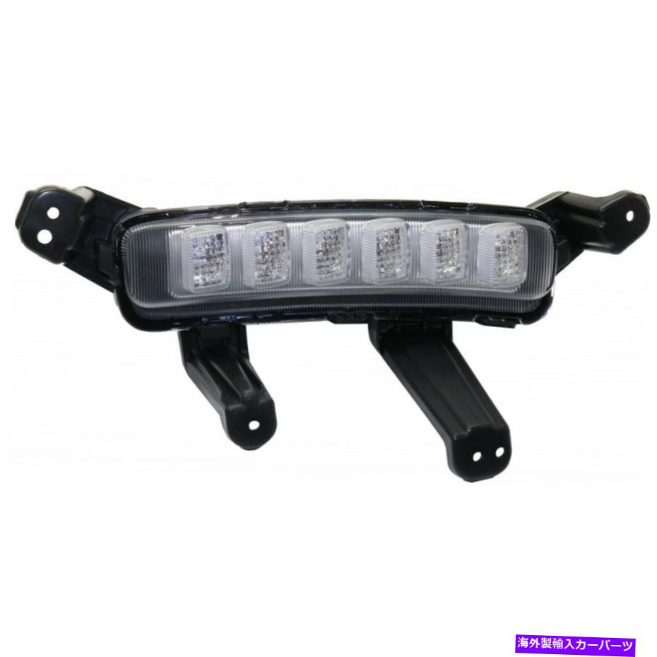 USヘッドライト Hyundai Santa Fe XL昼間ランニングライト2017年2018旅客サイドドット Fits Hyundai Santa Fe XL Daytime Running Light 2017 2018 Passenger Side DOT【並行輸入品】