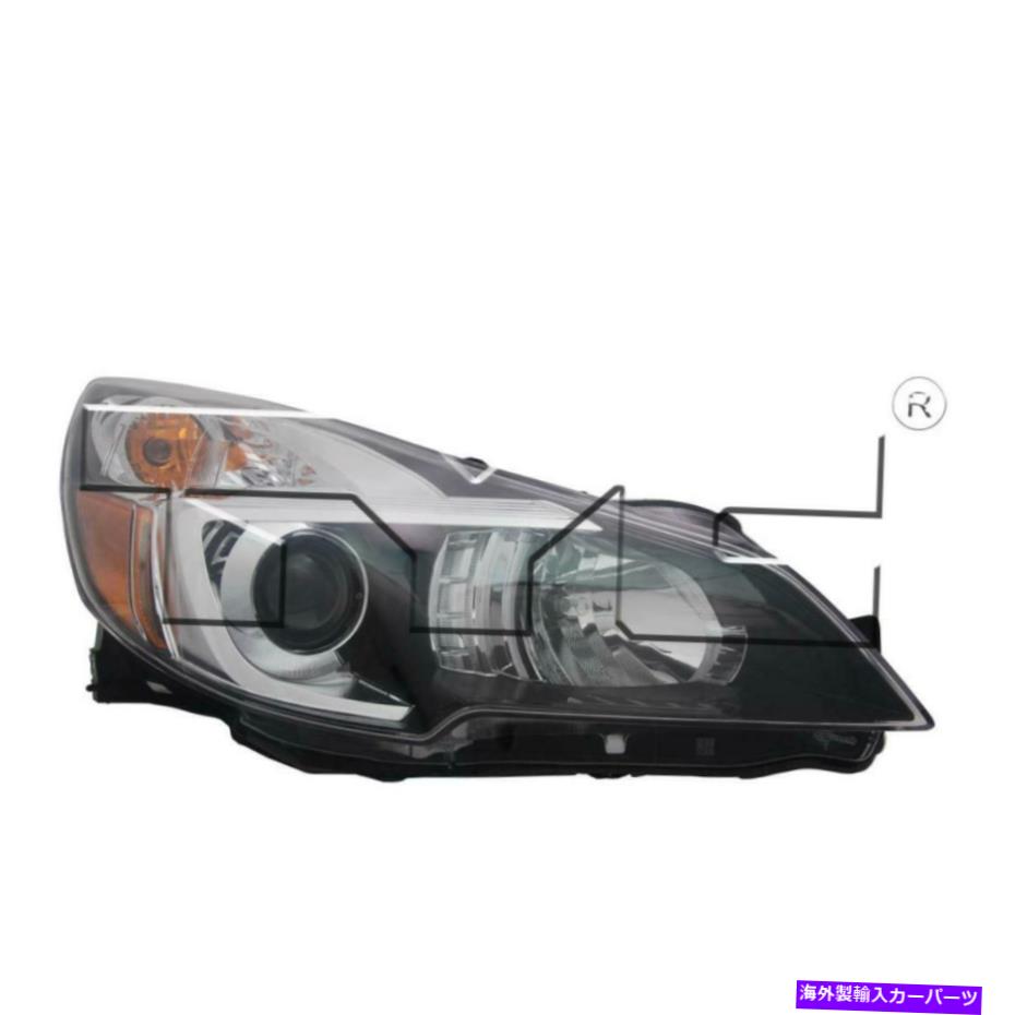 USヘッドライト Headlightは2014年のレガシーの新しいam Assy在庫プロフィット+右 Headlight Fits 2014 Legacy New AM Assy In Stock PRO Fit+ Right【並行輸入品】