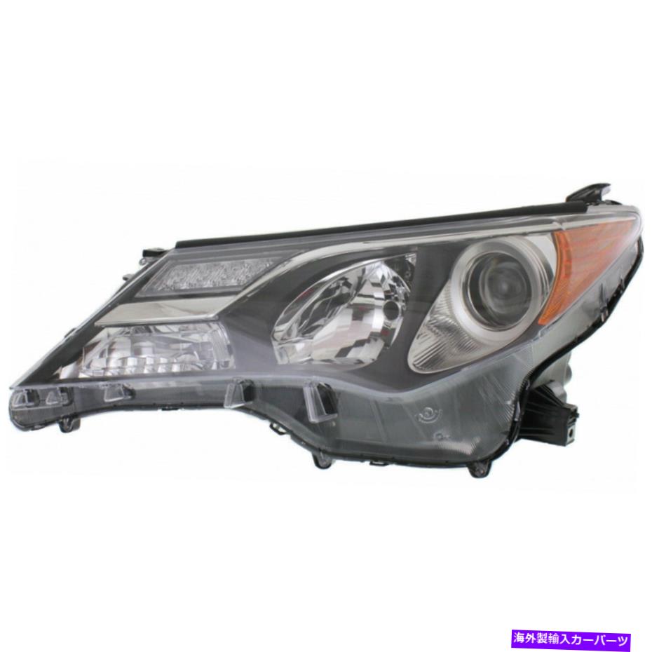 USヘッドライト トヨタRAV4ヘッドライト2013 14 2015 Passenter Side Halogen TO2518147 For Toyota RAV4 Headlight 2013 14 2015 Passenger Side Halogen TO2518147【並行輸入品】