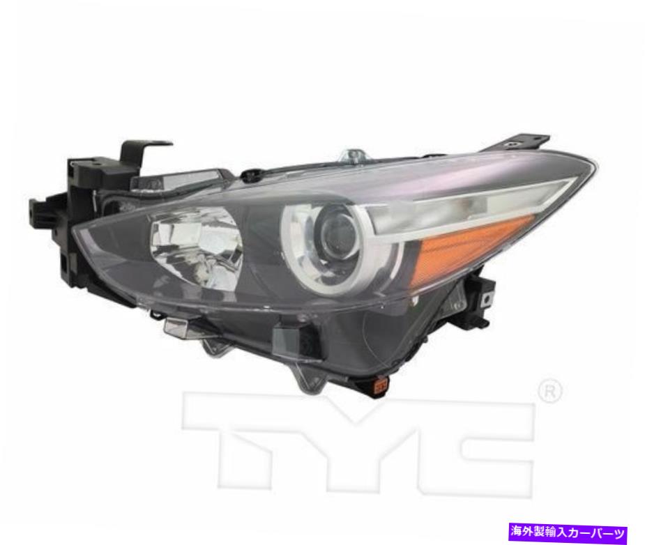 USヘッドライト Mazda 3 Japanが建てられた2017-2018モデルのTYC NSF左サイドハロゲンヘッドライト TYC NSF Left Side Halogen Headlight For Mazda 3 Japan Built 2017-2018 Models【並行輸入品】 52,883円