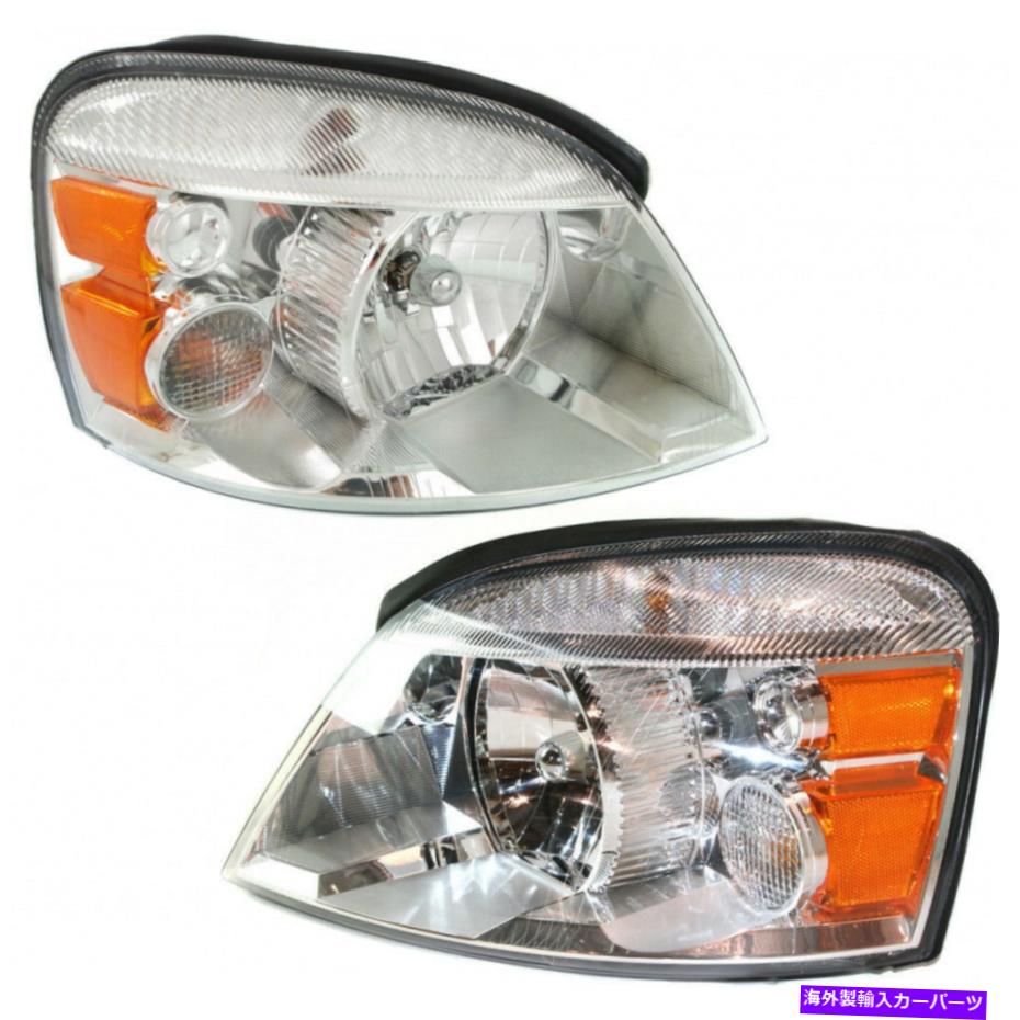 USヘッドライト FITS 2004-2007フォードフリーストールペアヘッドライトドライバーとRHバルブを含める。 Fits 2004-2007 Ford Freestar Pair Head Lights Driver and RH-Bulbs Incl.【並行輸入品】｜Us Custom Parts Shop USDM