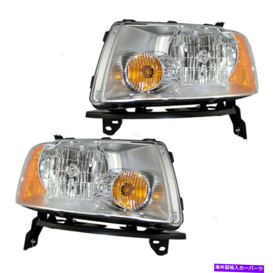 USヘッドライト FITS 2005-2007フォードフリースタイルペアヘッドライトドライバーとRH-BULBSを含む。 Fits 2005-2007 Ford Freestyle Pair Head Lights Driver and RH-Bulbs Incl.【並行輸入品】｜Us Custom Parts Shop USDM