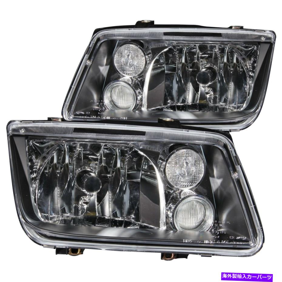 USヘッドライト Anzo USA 121169 Crystal Headlightセットは99-05 Jettaにフィットします Anzo USA 121169 Crystal Headlight Set Fits 99-05 Jetta【並行輸入品】