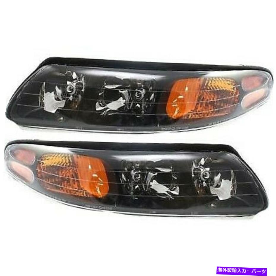 USヘッドライト Headlight 2000 - 2004年のPontiac Bonnevilleが左右にセット電球2pc Headlight Set For 2000-2004 Pontiac Bonneville Left and Right With Bulb 2Pc【並行輸入品】｜Us Custom Parts Shop USDM