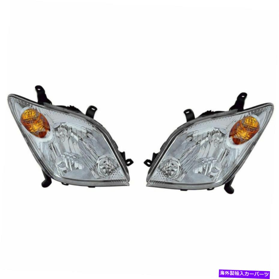 USヘッドライト フロントヘッドライトヘッドランプライトランプ左右ペアセット04-05 Scion XA Front Headlights Headlamps Lights Lamps Left & Right Pair Set for 04-05 Scion xA【並行輸入品】｜Us Custom Parts Shop USDM