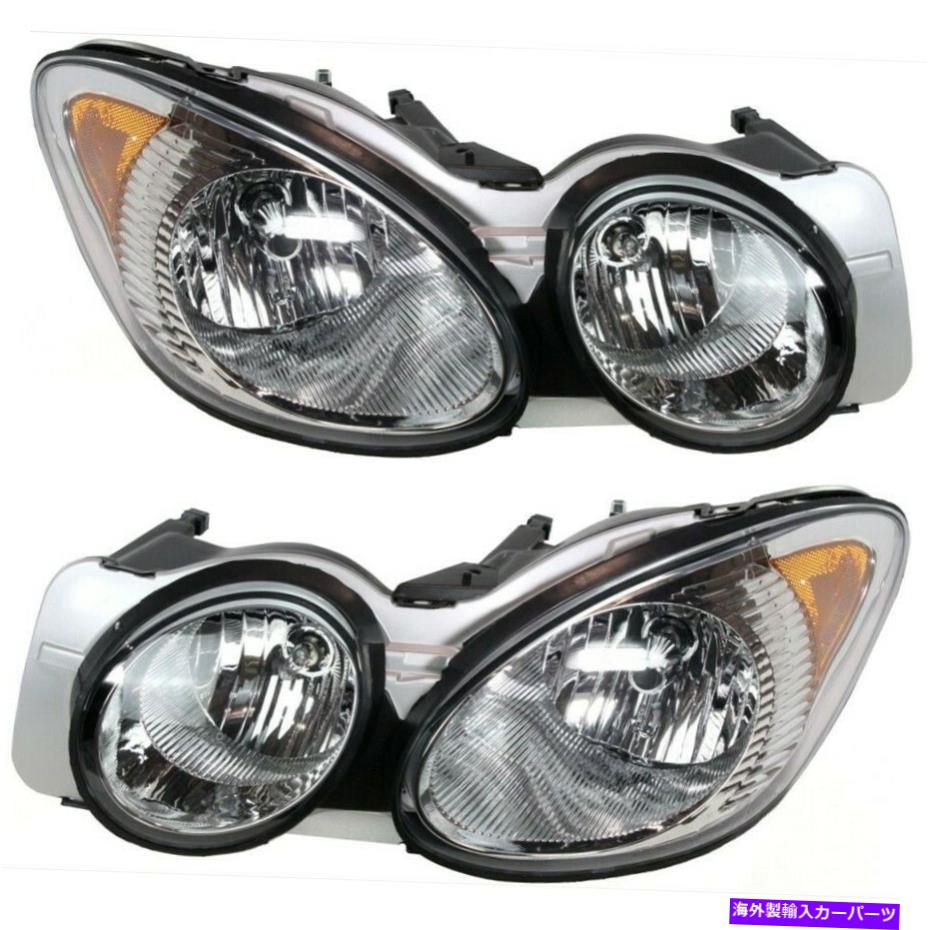 USヘッドライト ヘッドライトセット2008-2009ビュイックラクロスallure左＆右側W /電球 Headlight Set For 2008-2009 Buick LaCrosse Allure Left & Right Side w/ bulb【並行輸入品】