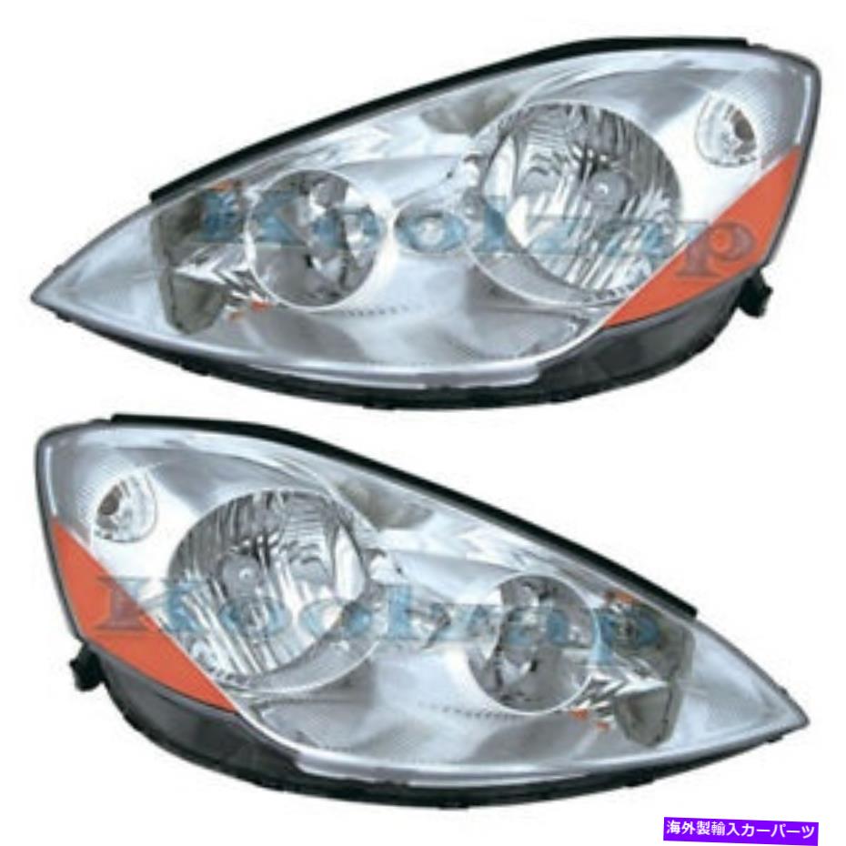 USヘッドライト 06-10 Sienna Headlightヘッドランプフロントヘッドライトランプ左右セットペア For 06-10 Sienna Headlight Headlamp Front Head Light Lamp Left & Right Set PAIR【並行輸入品】