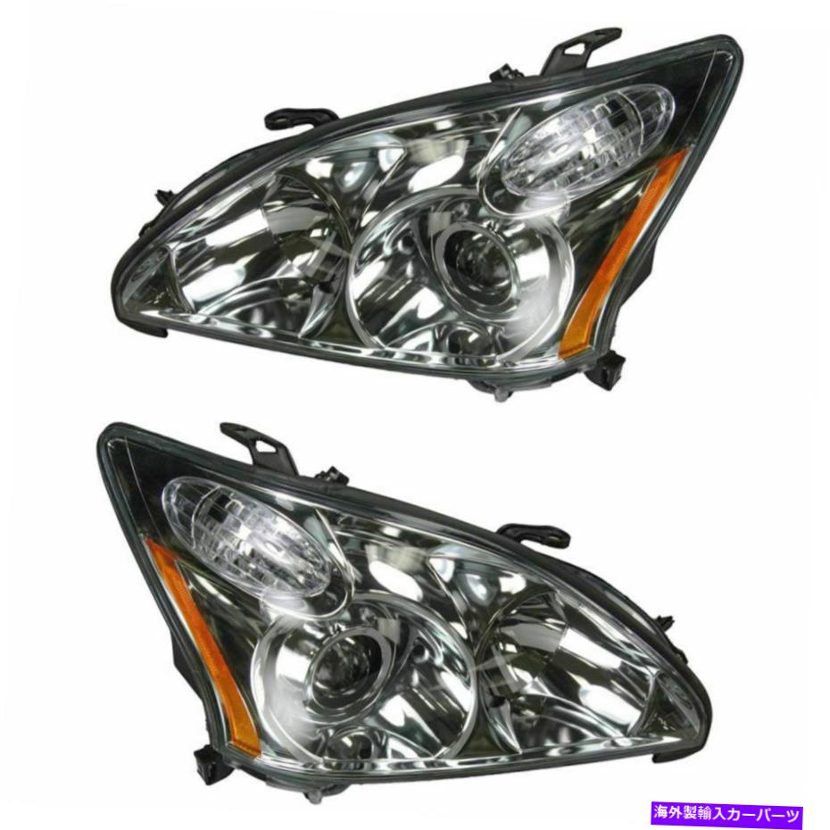 USヘッドライト HIDキセノンヘッドライトヘッドランプ左右ペアセット04-06 LEXUS RX330 HID Xenon Headlights Headlamps Left & Right Pair Set for 04-06 Lexus RX330【並行輸入品】