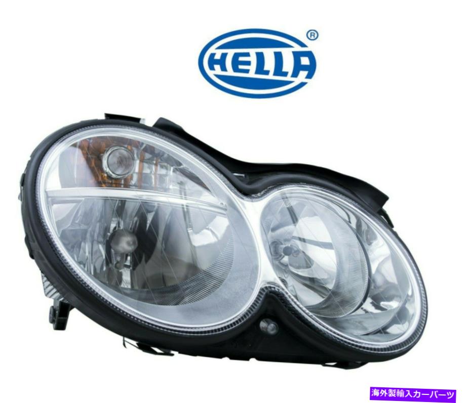 USヘッドライト Mercedes C209 W203 CLK用OEM HERLA旅客右ヘッドライトヘッドランプアセンブリ OEM Hella Passenger Right Headlight Headlamp Assembly For Mercedes C209 W203 CLK【並行輸入品】