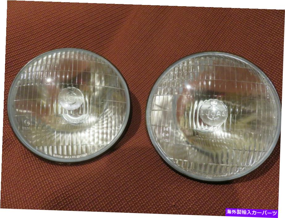 USヘッドライト LUCAS 700ヘッドランプペアビンテージNOS Lucas 700 headlamp pair vintage NOS【並行輸入品】