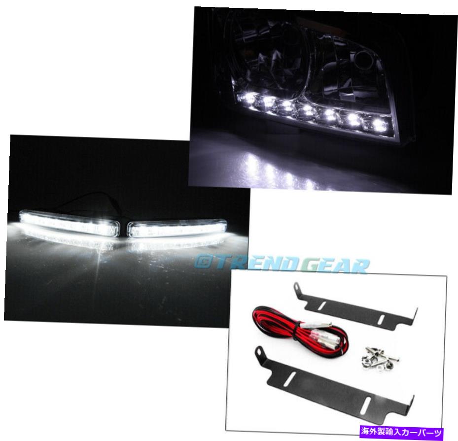 USヘッドライト 06-10充電器LEDクリスタルクロームヘッドライト+コーナー+ DRL左+右ペアセット FOR 06-10 CHARGER LED CRYSTAL CHROME HEAD LIGHT+CORNER+DRL LEFT+RIGHT PAIR SET【並行輸入品】 55,483円
