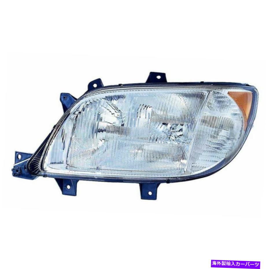 USヘッドライト FITS FreightLiner Sprinter 03-06ヘッドライトアセンブリW / Foglight Driverサイド Fits FreightLiner Sprinter 03-06 Headlight Assembly w/ Foglight Driver Side【並行輸入品】