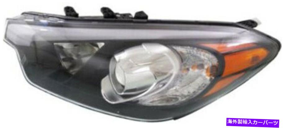 USヘッドライト 2014-2016 Kia Forteのための左運転側のヘッドライトヘッドランプ Left Driver Side Headlight Head Lamp for 2014-2016 Kia Forte【並行輸入品】