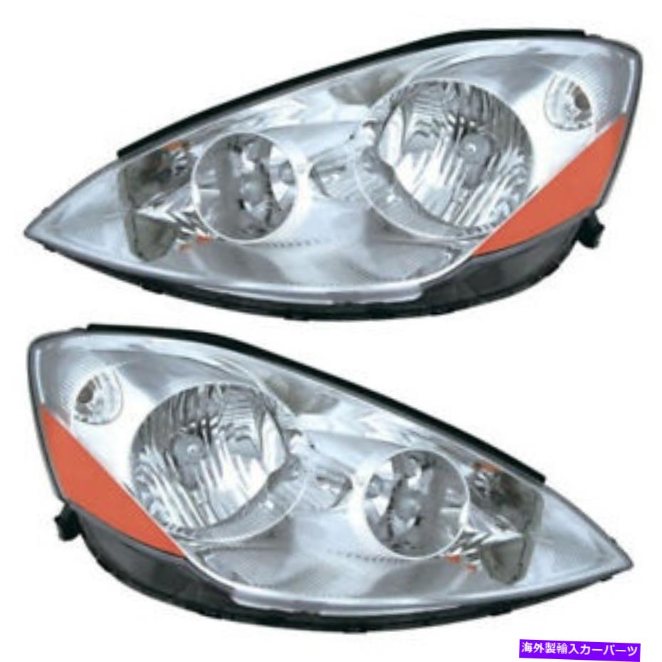 USヘッドライト 06-10 Sienna Headlightヘッドランプフロントヘッドライトランプ左右セットペア For 06-10 Sienna Headlight Headlamp Front Head Light Lamp Left & Right Set PAIR【並行輸入品】
