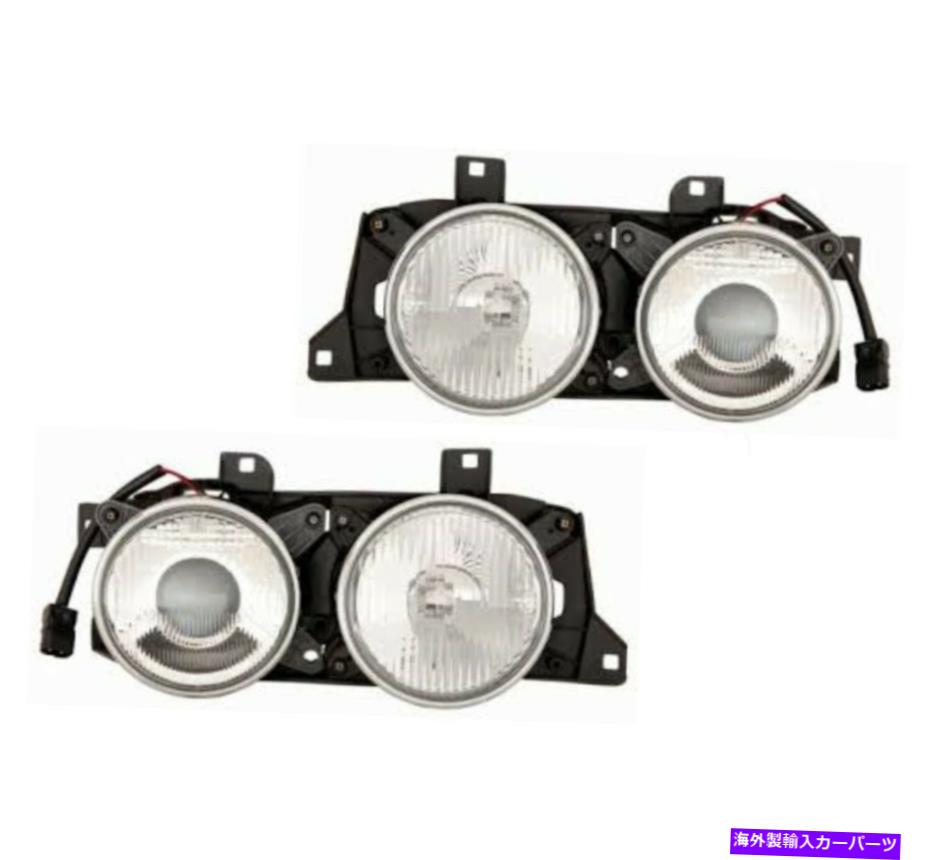 USヘッドライト BMW E34新セットフロントヘッドライト1988-1995 63121391322 63121391321 BMW E34 New Set Front Headlight 1988-1995 63121391322 63121391321【並行輸入品】