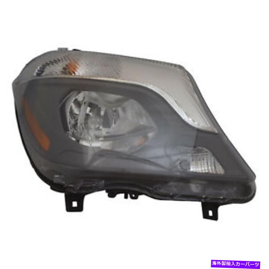 USヘッドライト ヘッドライトハロゲン高品質カーパ右フィット2014-2017メルセデスベンツスプリンター Headlight Halogen High Quality CAPA Right Fits 2014-2017 Mercedes Benz Sprinter【並行輸入品】