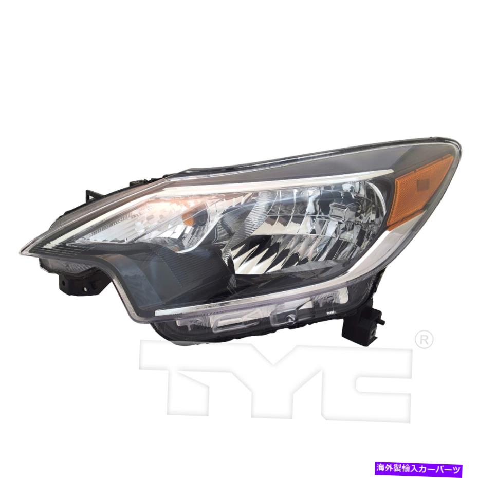 USヘッドライト 17-19日産のためのハロゲンヘッドライトランプ（ブラックベゼル）左のドライバー逆 Halogen Headlight Lamp (Black Bezel) Left Driver for 17-19 Nissan Versa Note【並行輸入品】 55,483円