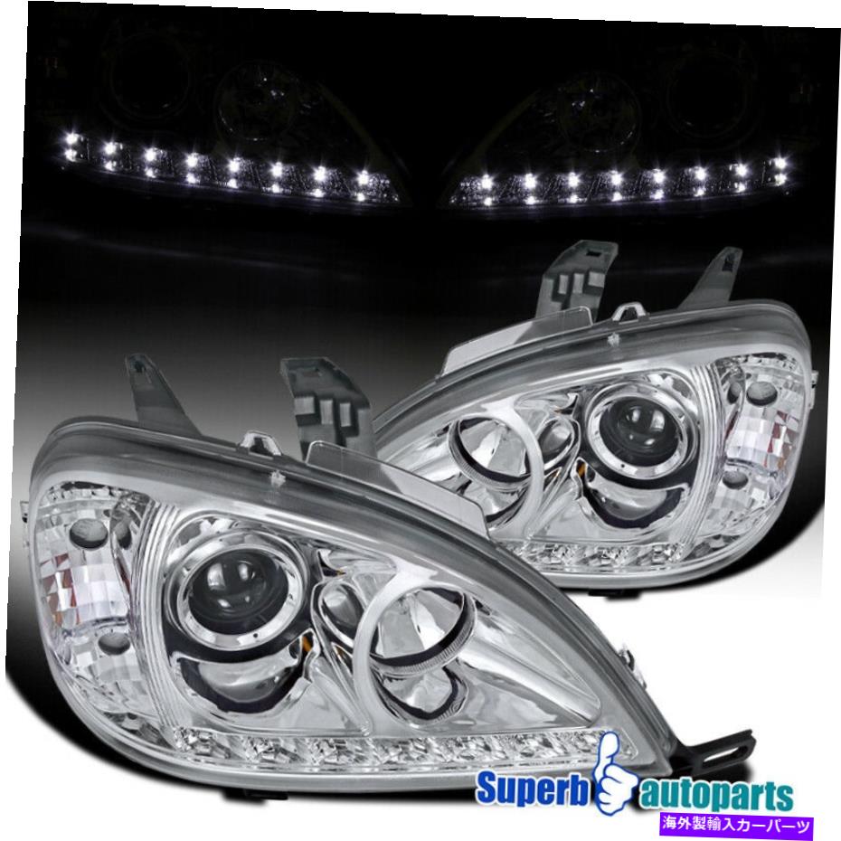 USヘッドライト 1998-2001ベンツW163 ML320 ML430プロジェクターヘッドライト For 1998-2001 Benz W163 ML320 ML430 Projector Headlights【並行輸入品】