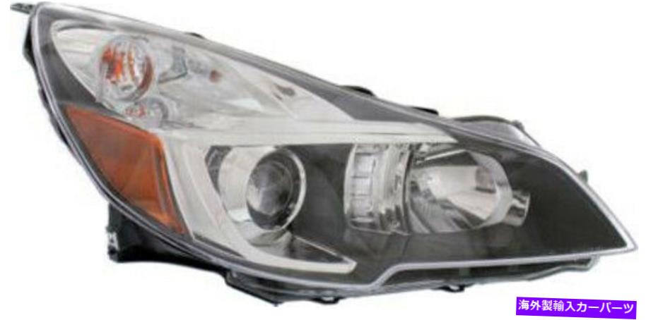 USヘッドライト 2013-2014のための右助手席側ヘッドライトヘッドランプ、奥地の奥行 Right Passenger Side Headlight Head Lamp for 2013-2014 Subaru Legacy, Outback【並行輸入品】