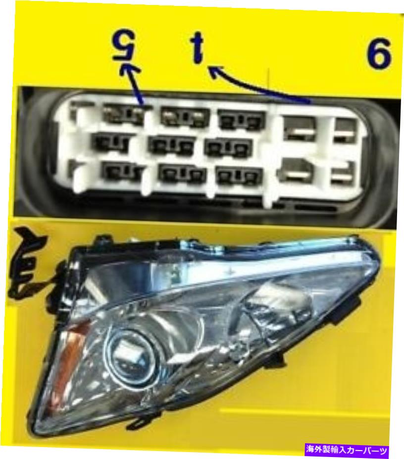 USヘッドライト Lexusの左ハロゲンヘッドライトは2006-2008 | 8117053270 LX2502132 Left HALOGEN HEAD LIGHT for LEXUS IS 2006-2008 | 8117053270 LX2502132【並行輸入品】