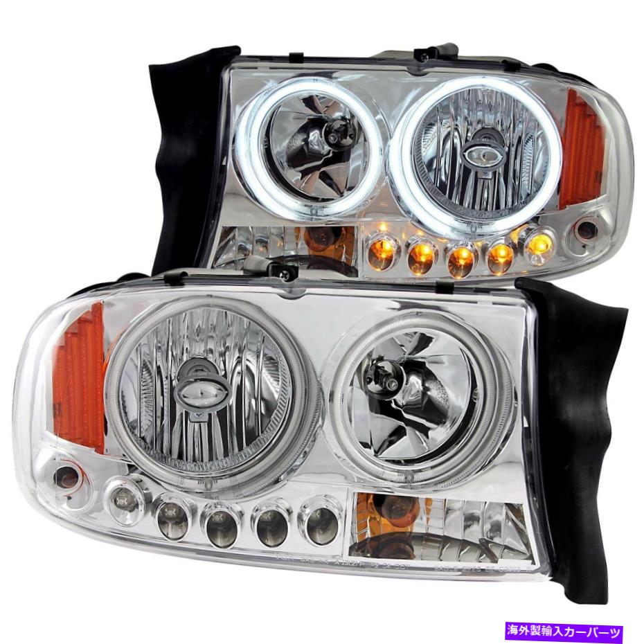 USヘッドライト Dodge Dakota Durangoヘッドライトフロント左のドライバー&右助手席側 Fits Dodge Dakota Durango Headlight Front Left Driver & Right Passenger Side【並行輸入品】