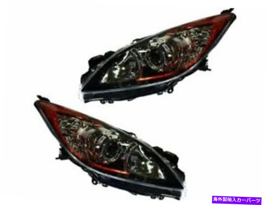 USヘッドライト ヘッドライトアセンブリは10-13 MAZDA 3 TP13C6用に設定されています Headlight Assembly Set For 10-13 Mazda 3 TP13C6【並行輸入品】 55,483円
