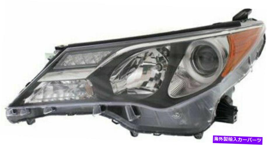 USヘッドライト 13-15トヨタRAV4のための左ドライバーヘッドライトヘッドランプ Left Driver Headlight Head Lamp for 13-15 Toyota RAV4【並行輸入品】