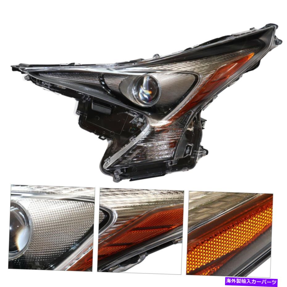 USヘッドライト Headlight LED左ドライバー8114047711 8107047711 2017年2017年2017年2017年2017年 Headlight LED Left Driver 8114047711 8107047711 For 2016 2017 2018 Toyota Prius【並行輸入品】