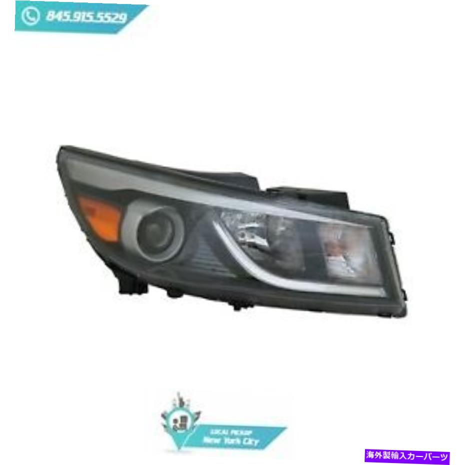 USヘッドライト ローカルピックアップハロゲンヘッドライトアセンブリRHフィットKia Sedona 2015-2018 KI2503181 Local Pickup Halogen Headlight Assembly RH Fits Kia Sedona 2015-2018 KI2503181【並行輸入品】